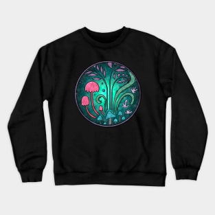 Otherworldly Flora Crewneck Sweatshirt